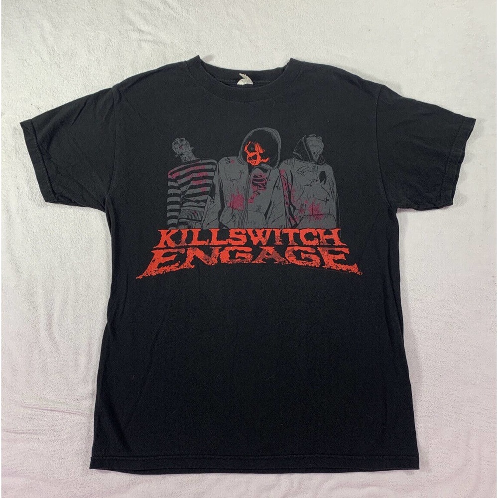 Killswitch Engage Vintage T Shirt Metalcore Heavy Metal Size Medium